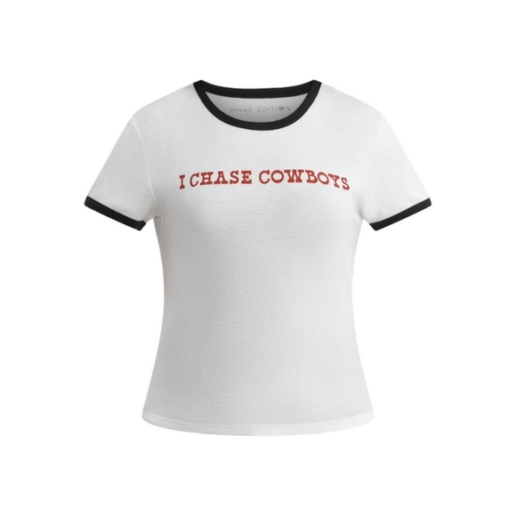 Citygirlxstyle Tops - CITYGIRLXSTYLE I CHASE COWBOY SHIRT (jr baby doll style)